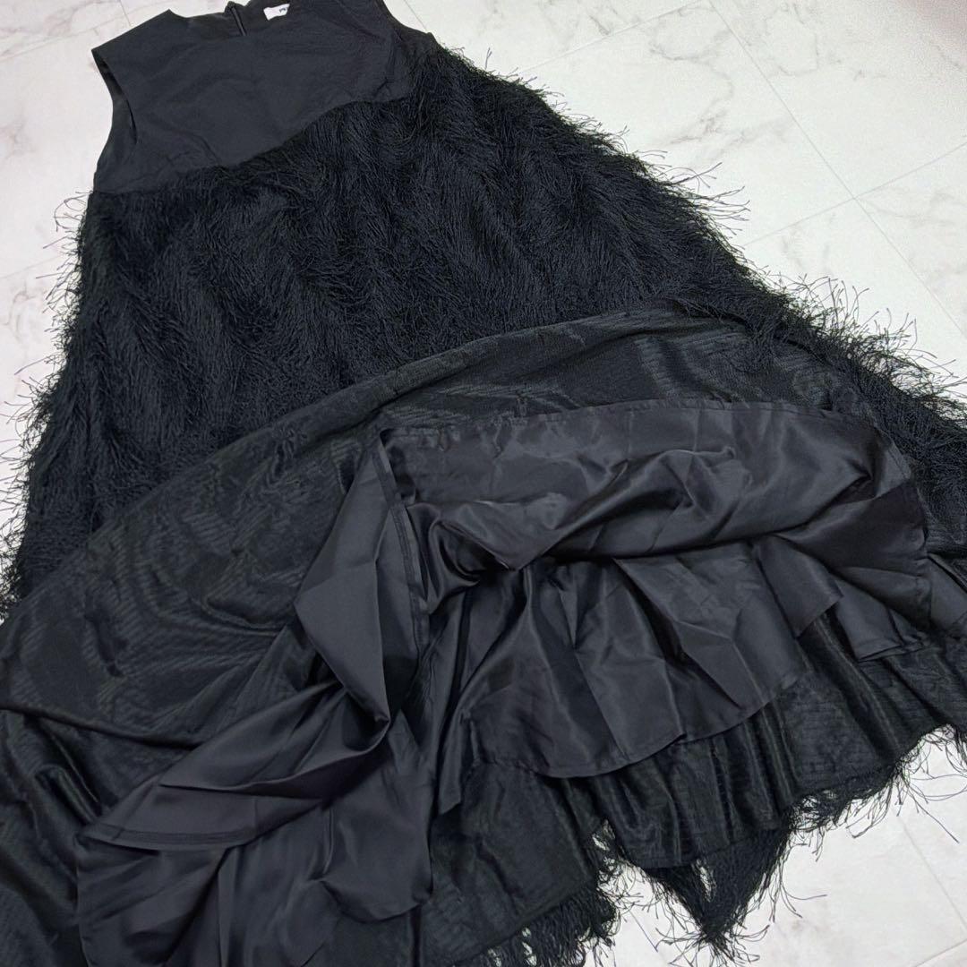 PERNA ペルナ フェザードッキングワンピース ロングワンピース　現行品　M