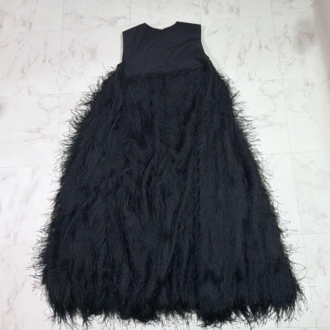 PERNA ペルナ フェザードッキングワンピース ロングワンピース　現行品　M