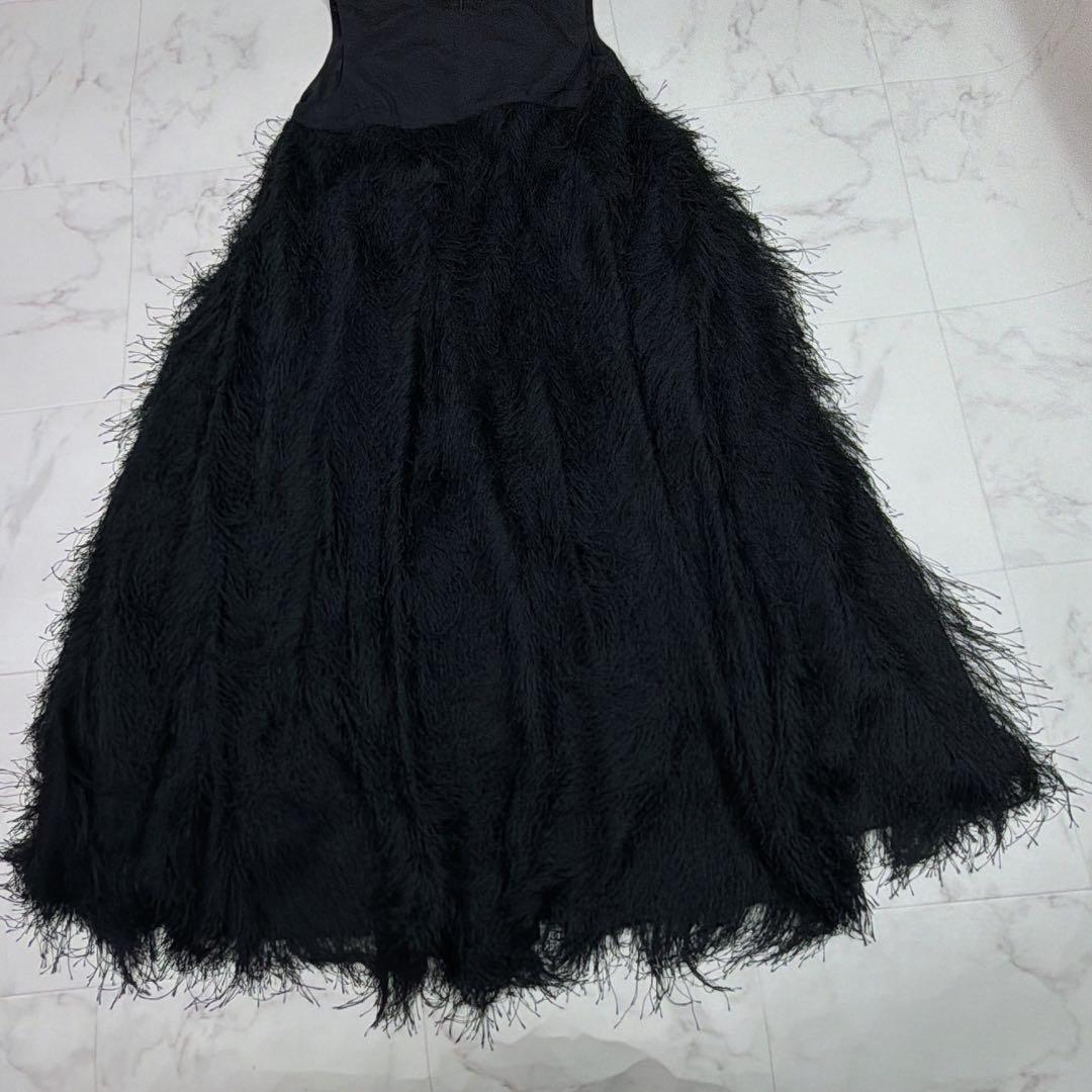 PERNA ペルナ フェザードッキングワンピース ロングワンピース　現行品　M