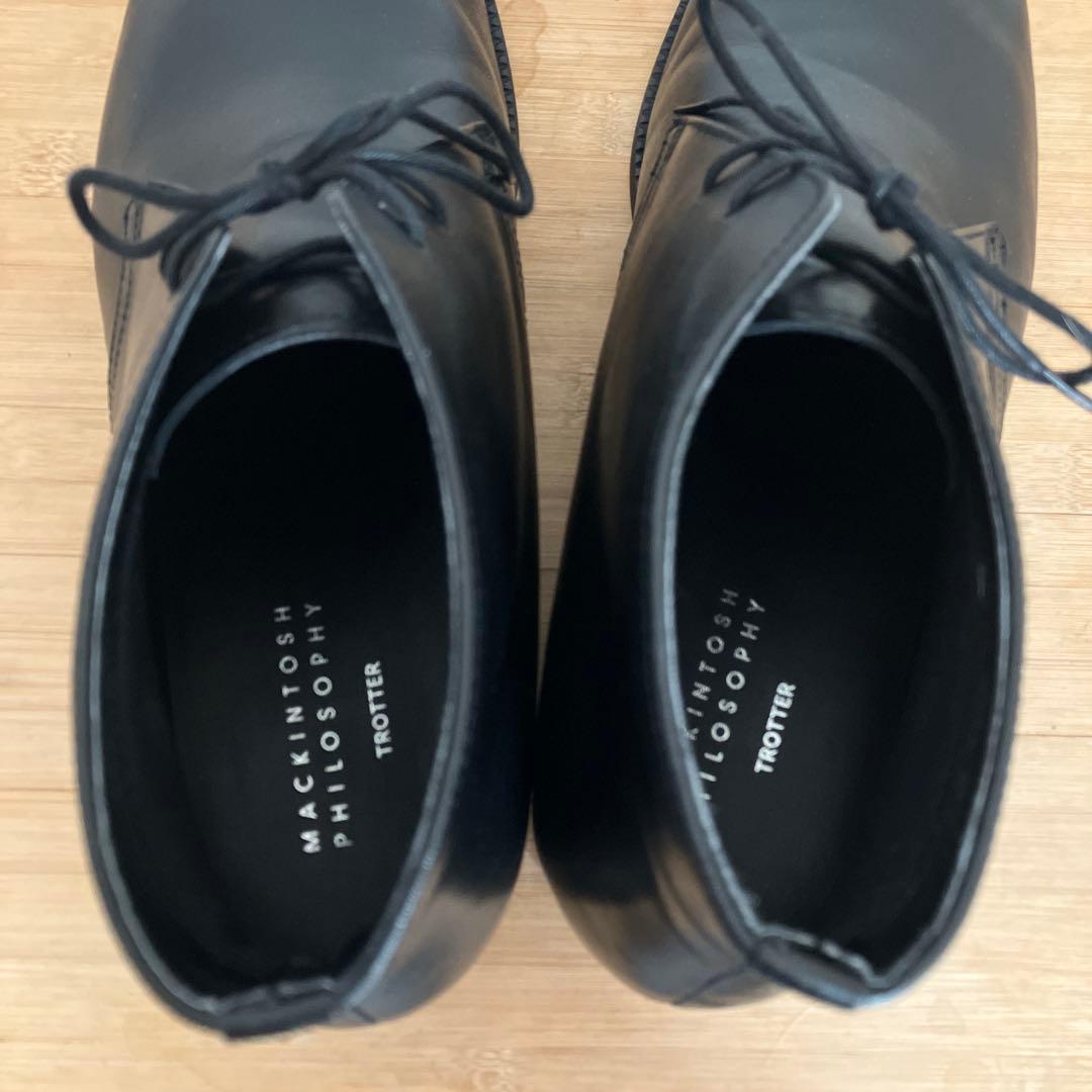 マッキントッシュフィロソフィー レザー チャッカブーツ