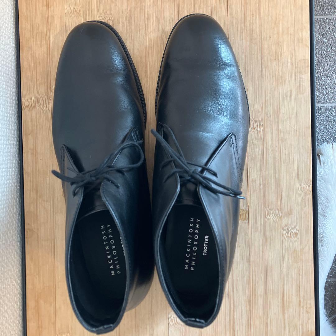 マッキントッシュフィロソフィー レザー チャッカブーツ