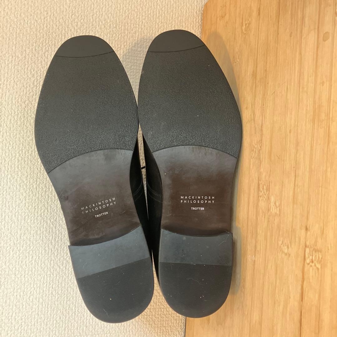 マッキントッシュフィロソフィー レザー チャッカブーツ
