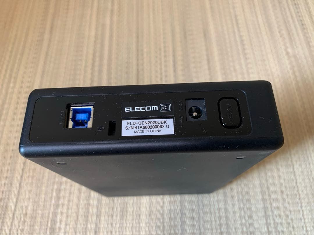 ELECOM SeeQVault対応3.5インチハードディスク　2TB