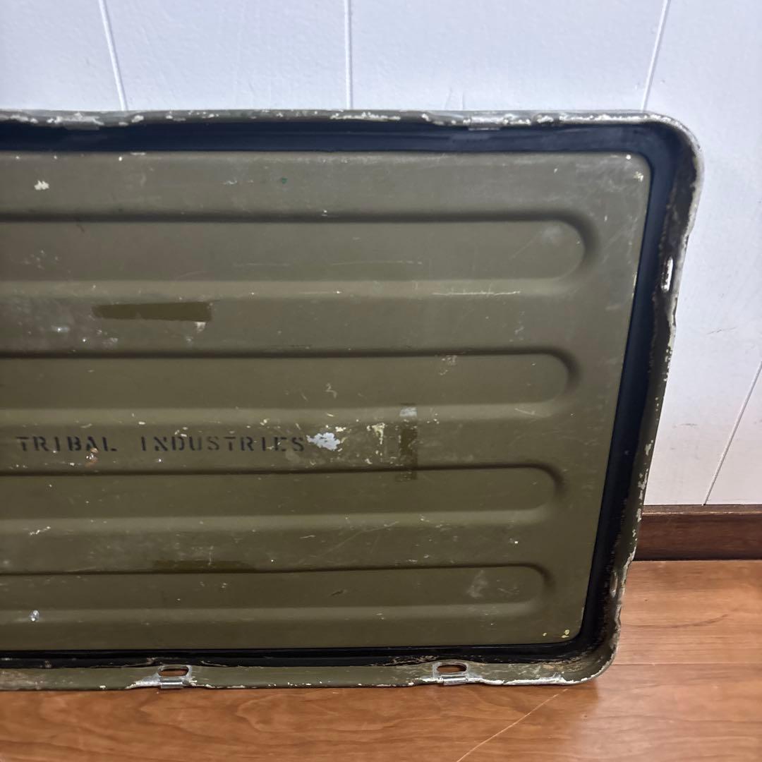 米軍　実物　アルミコンテナ　送料無料