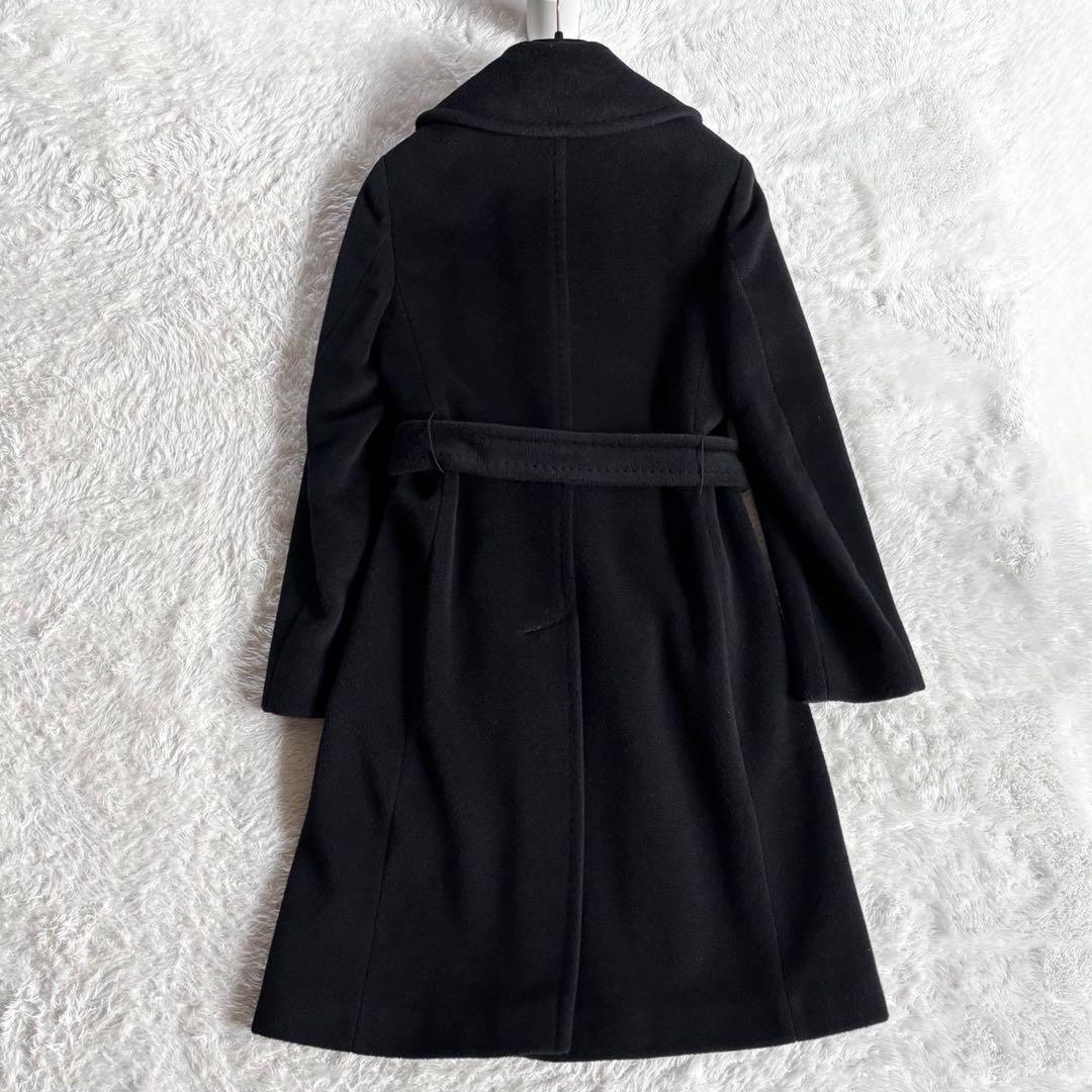 美品✨マックスマーラ　マレーラ　カシミヤウール　ベルト付チェスターコート　42