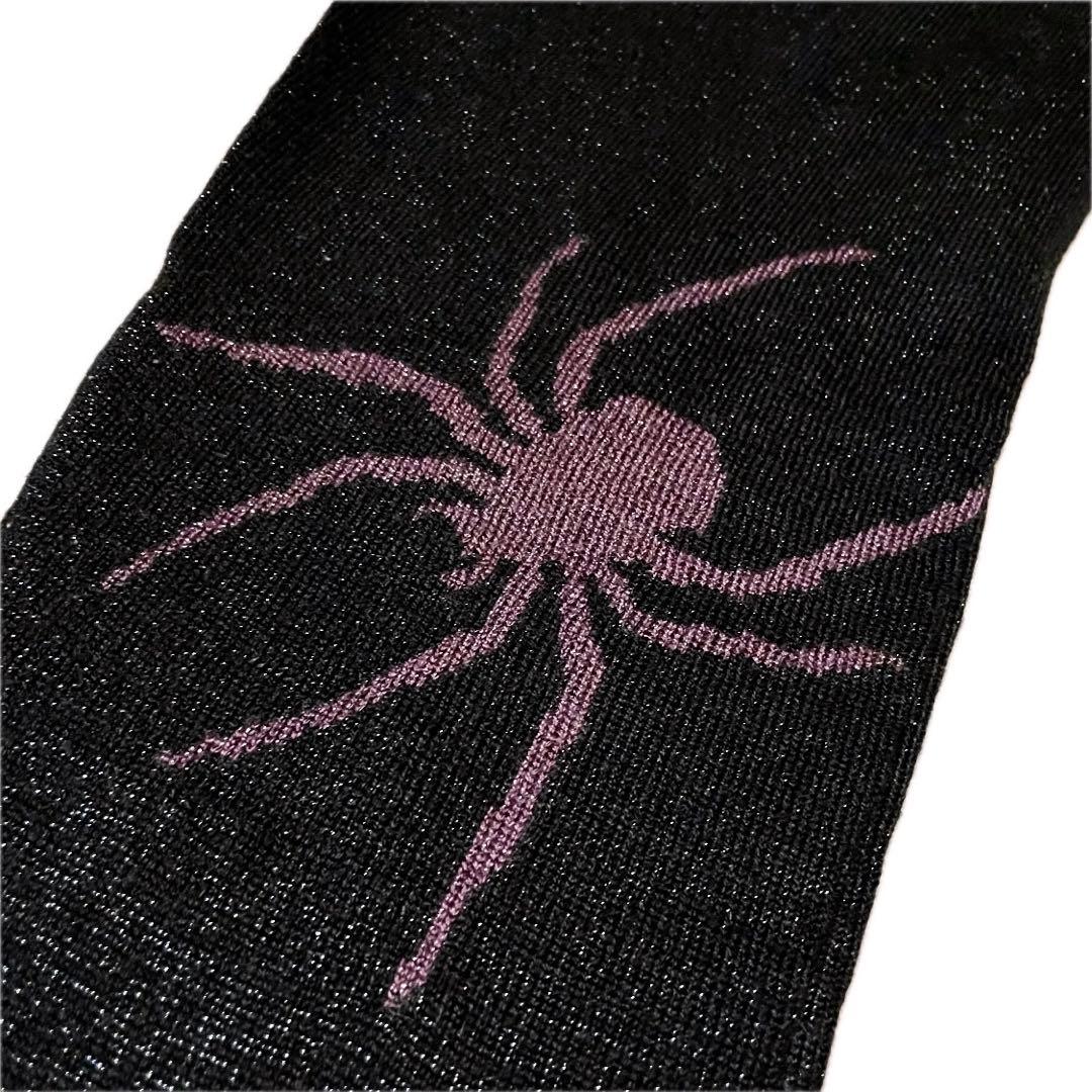 ヒステリックグラマー ✩希少✩ スパイダー ラメ混 ニットレギンス