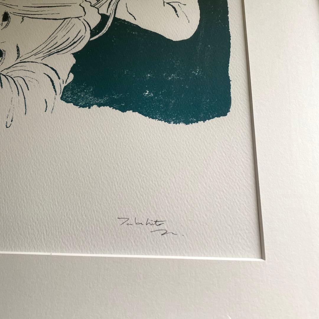 森泉岳土 夢見るふたり ED15 直筆サイン ジクレー作品 リトグラフ