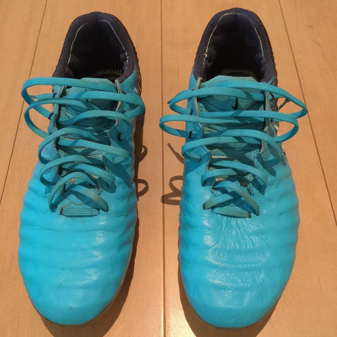 Nike サッカーシューズ アクアブルー セール開催中