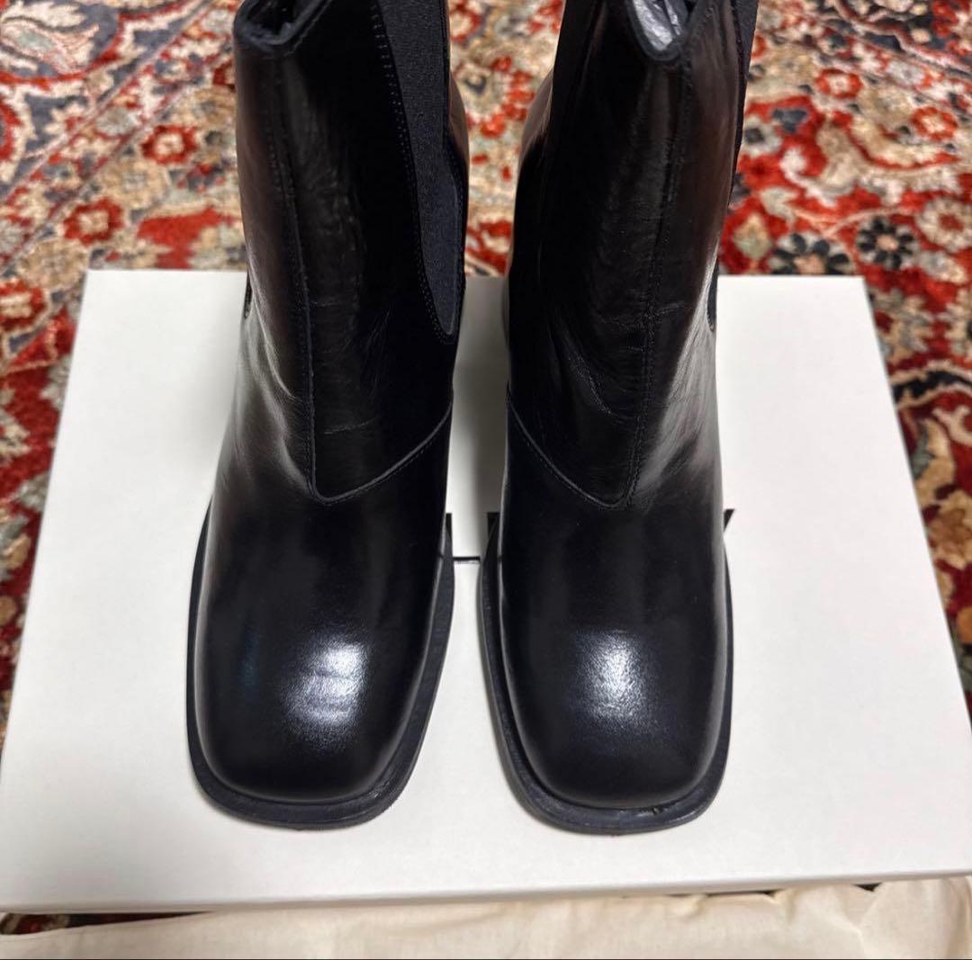 靴 OUR LEGACY LOW SHAFT BOOT Black 40