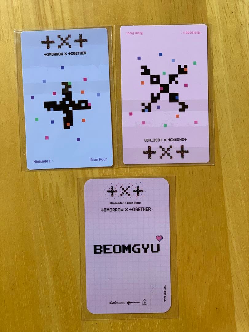 TXT ボムギュ Blue hour ラキドロ＋インドネシアトレカセット