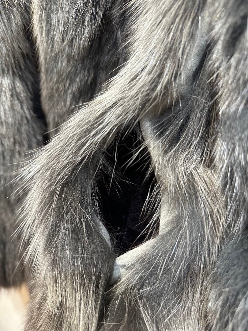 う*ぎ様 極美品 SAGA FOX サガフォックス 毛皮 コート レディース F