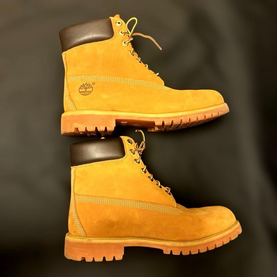 ソール減りなし ティンバーランド 6インチ プレミアムブーツ29cm WHEAT