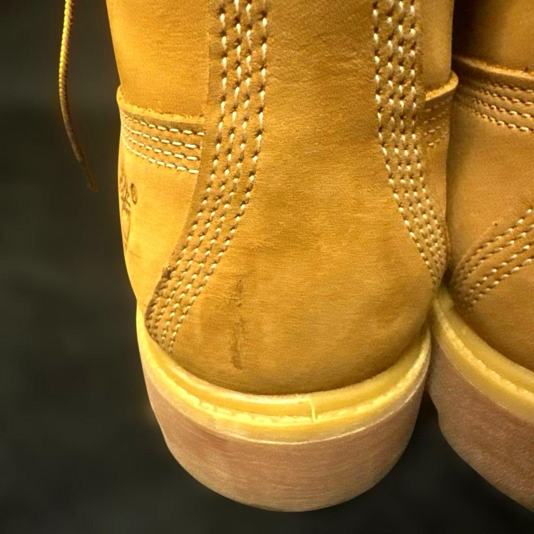 ソール減りなし ティンバーランド 6インチ プレミアムブーツ29cm WHEAT