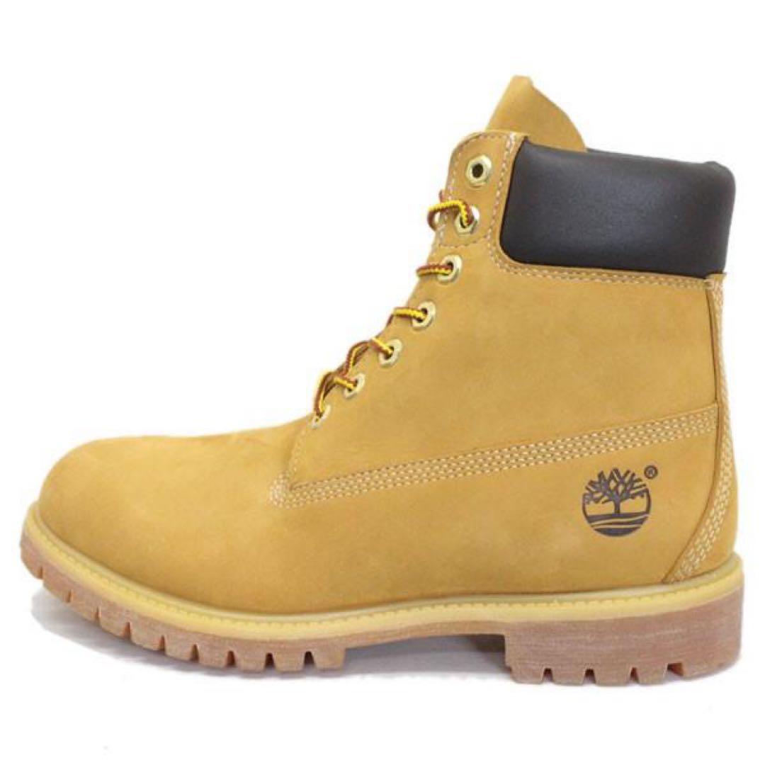 ソール減りなし ティンバーランド 6インチ プレミアムブーツ29cm WHEAT