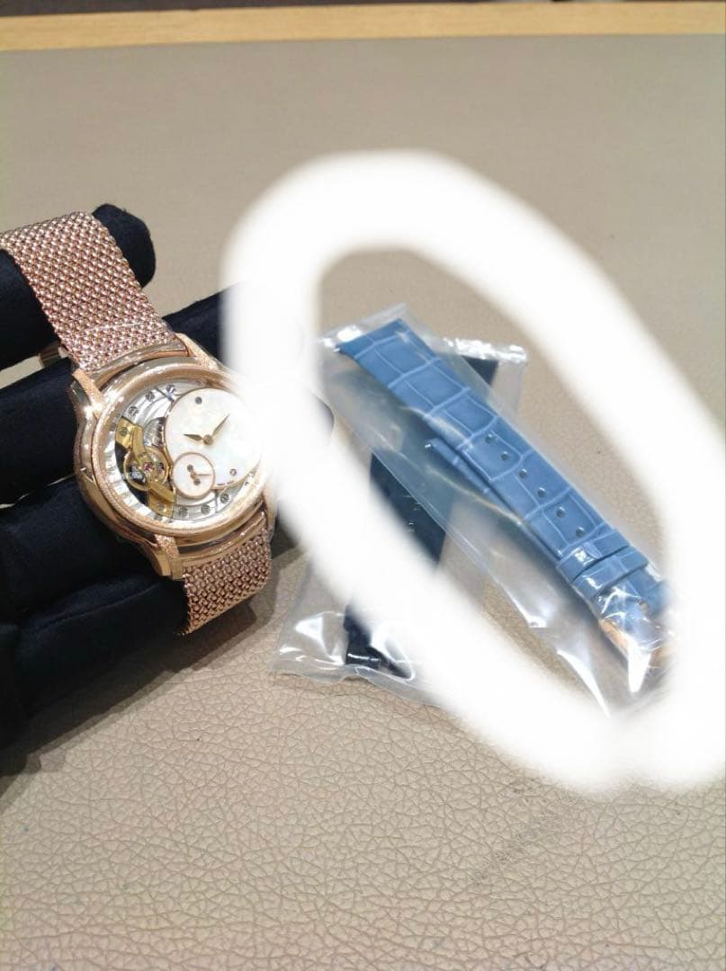 【未使用品】オーデマピゲ ミレネリー ターコイズ クロコダイル 時計ベルト 希少