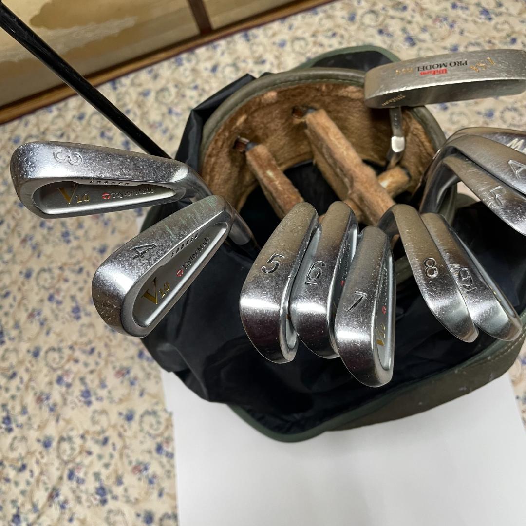 ゴルフクラブセット一式｜テーラーメイド／マルマン ／ウィルソン ＋おまけ付き
