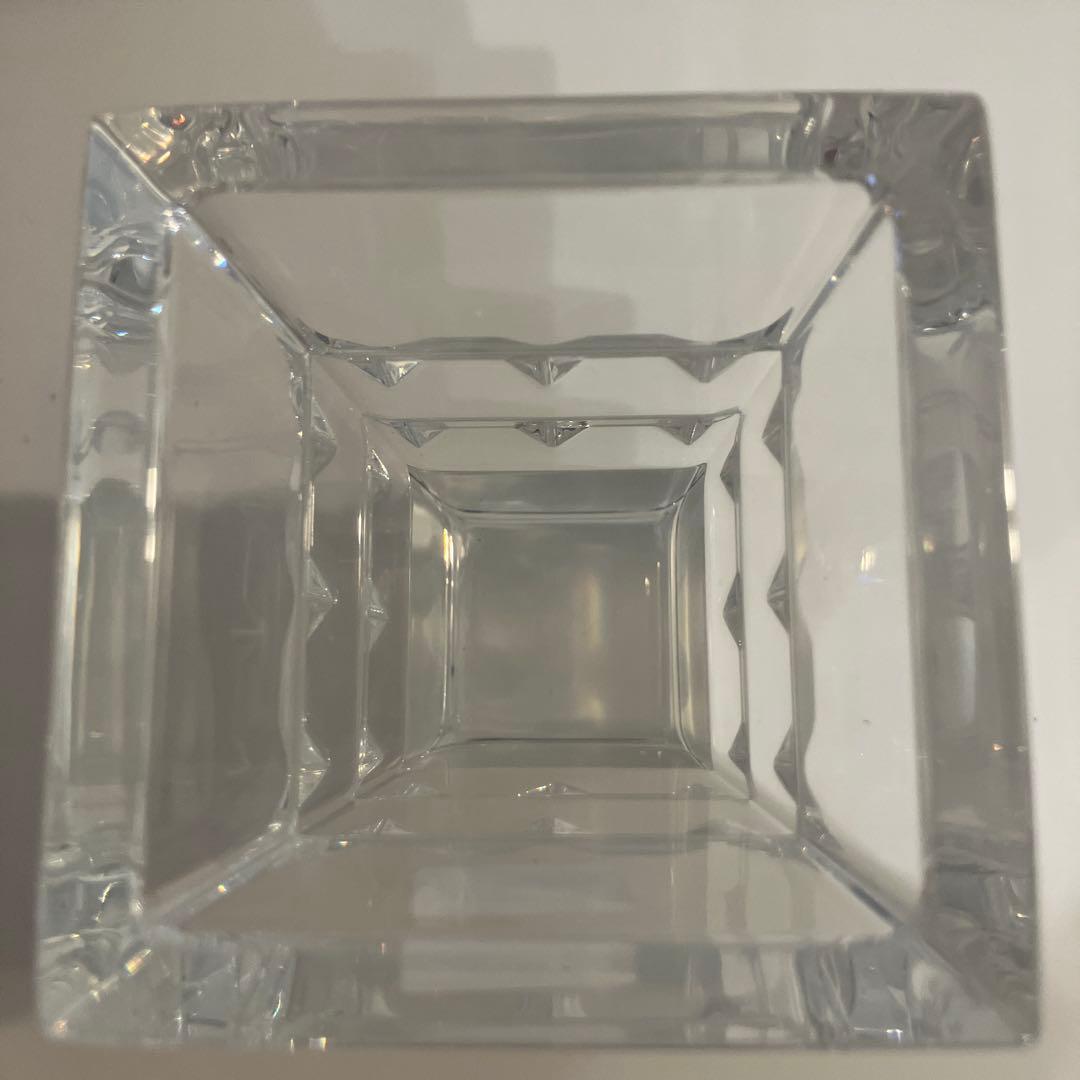 [未使用]バカラ 花瓶 コロンビーヌ Baccarat クリスタル ベース