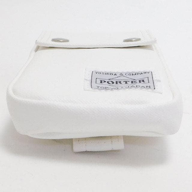 極美品 PORTER ポーター フリースタイル ポーチ 白 日本製