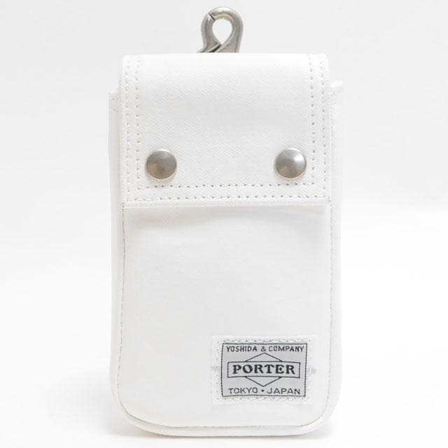 極美品 PORTER ポーター フリースタイル ポーチ 白 日本製