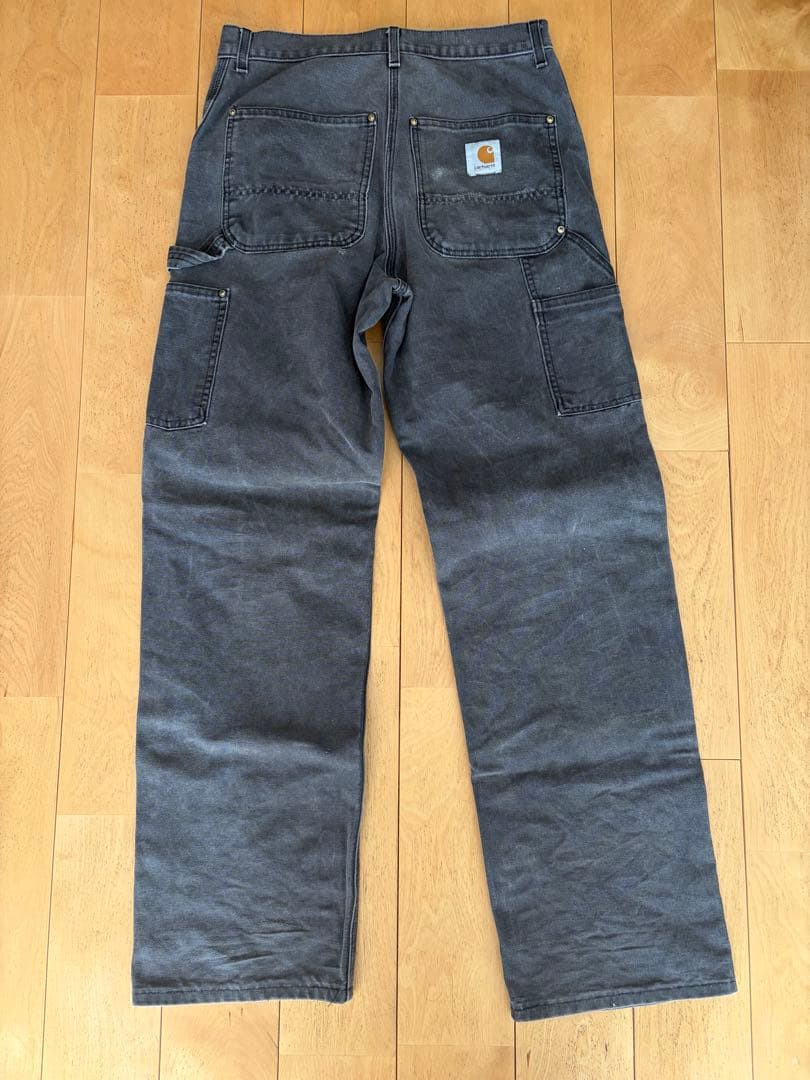 カーハート ダブルニーペインターパンツ チャコール W31✖️34