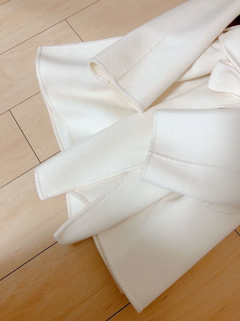 polaura ショールカラーウールミドルコート