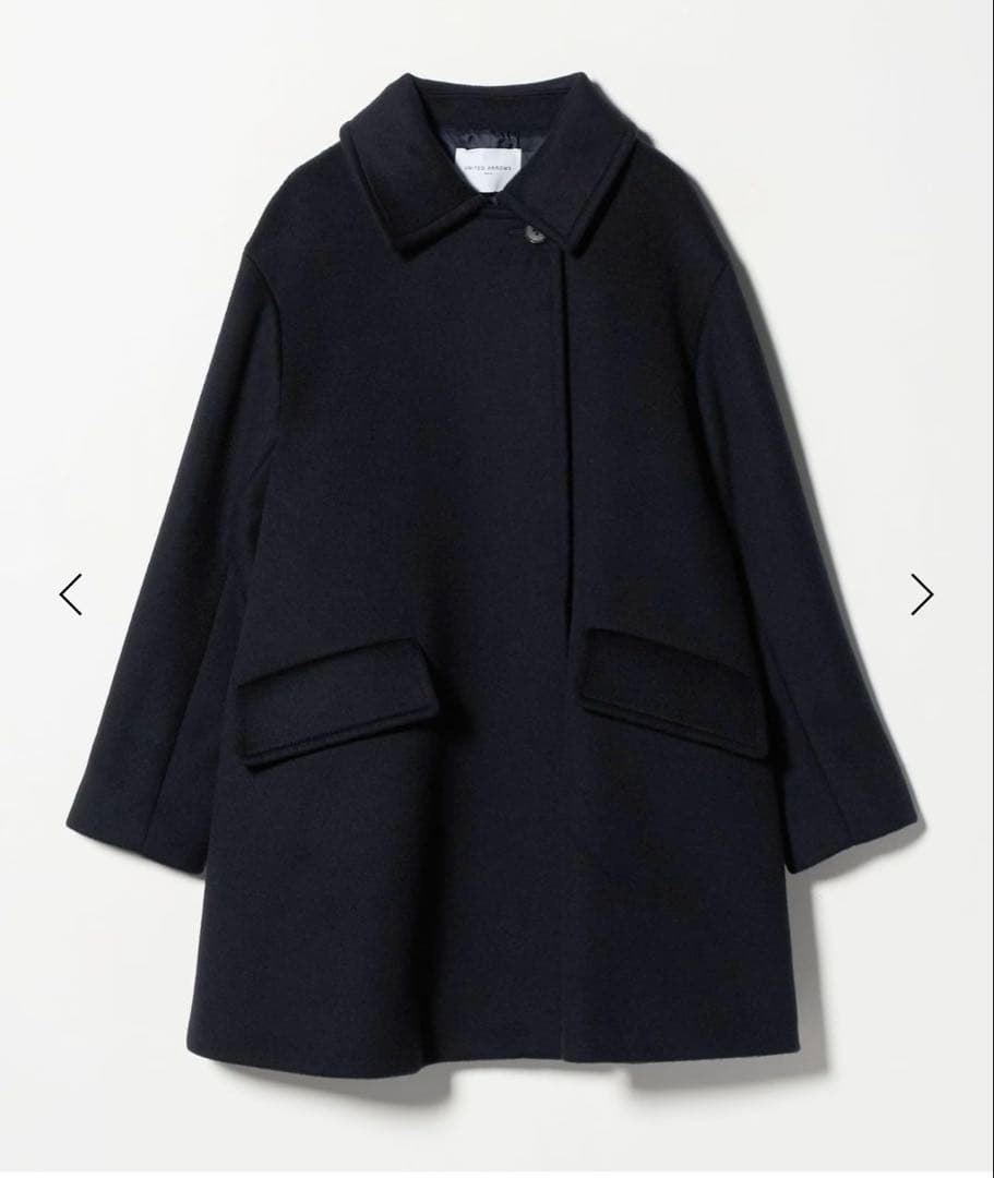 UNITED ARROWS ２WAYカラー ミドルコート36