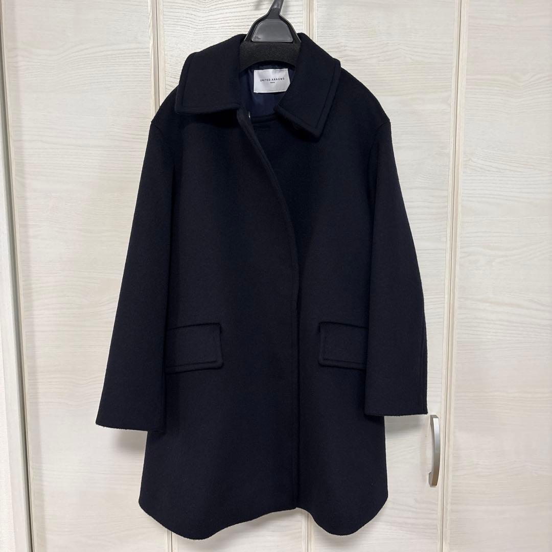 UNITED ARROWS ２WAYカラー ミドルコート36