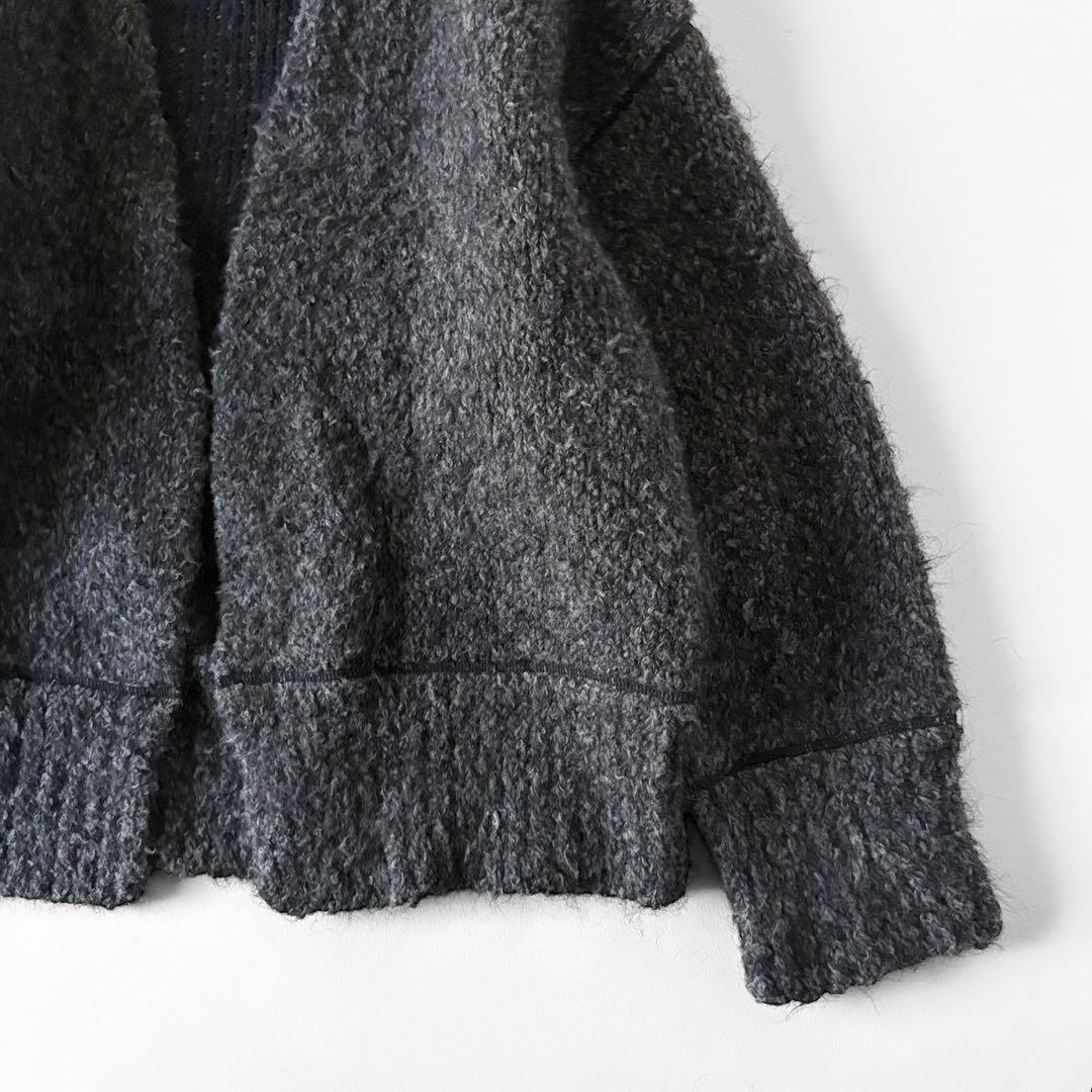 ウ*ん様 セオリーリュクス　アルパカ　カシミヤ　ニットカーデガン　Virgo S