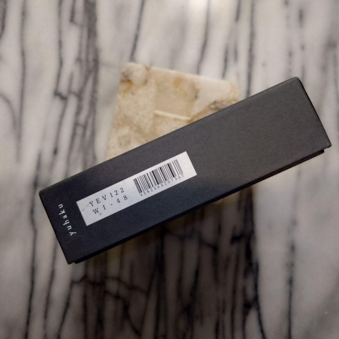 yuhaku ユハク YEV122 薄型二つ折り財布 ワイン