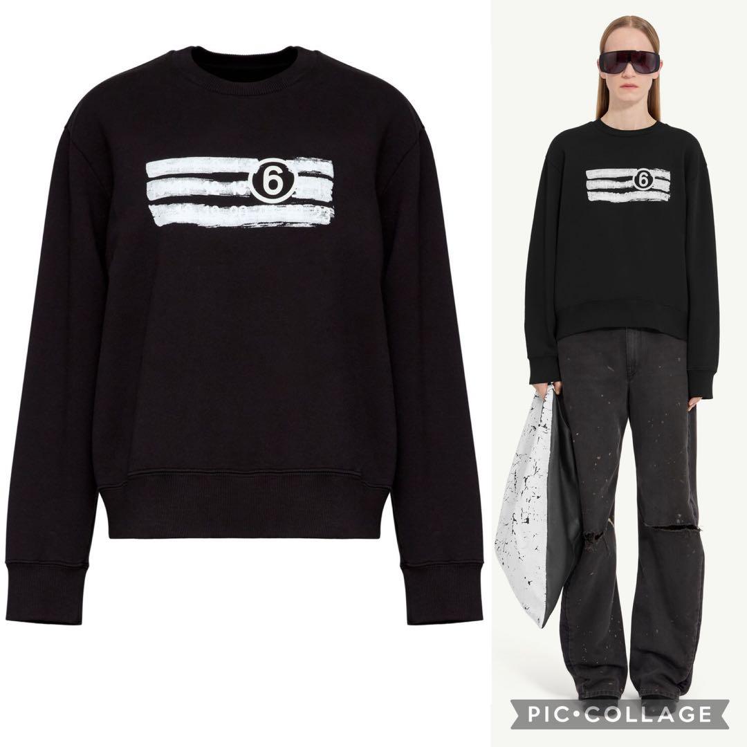 新品未使用 タグ付 MM6 メゾンマルジェラ ナンバリング スウェット S