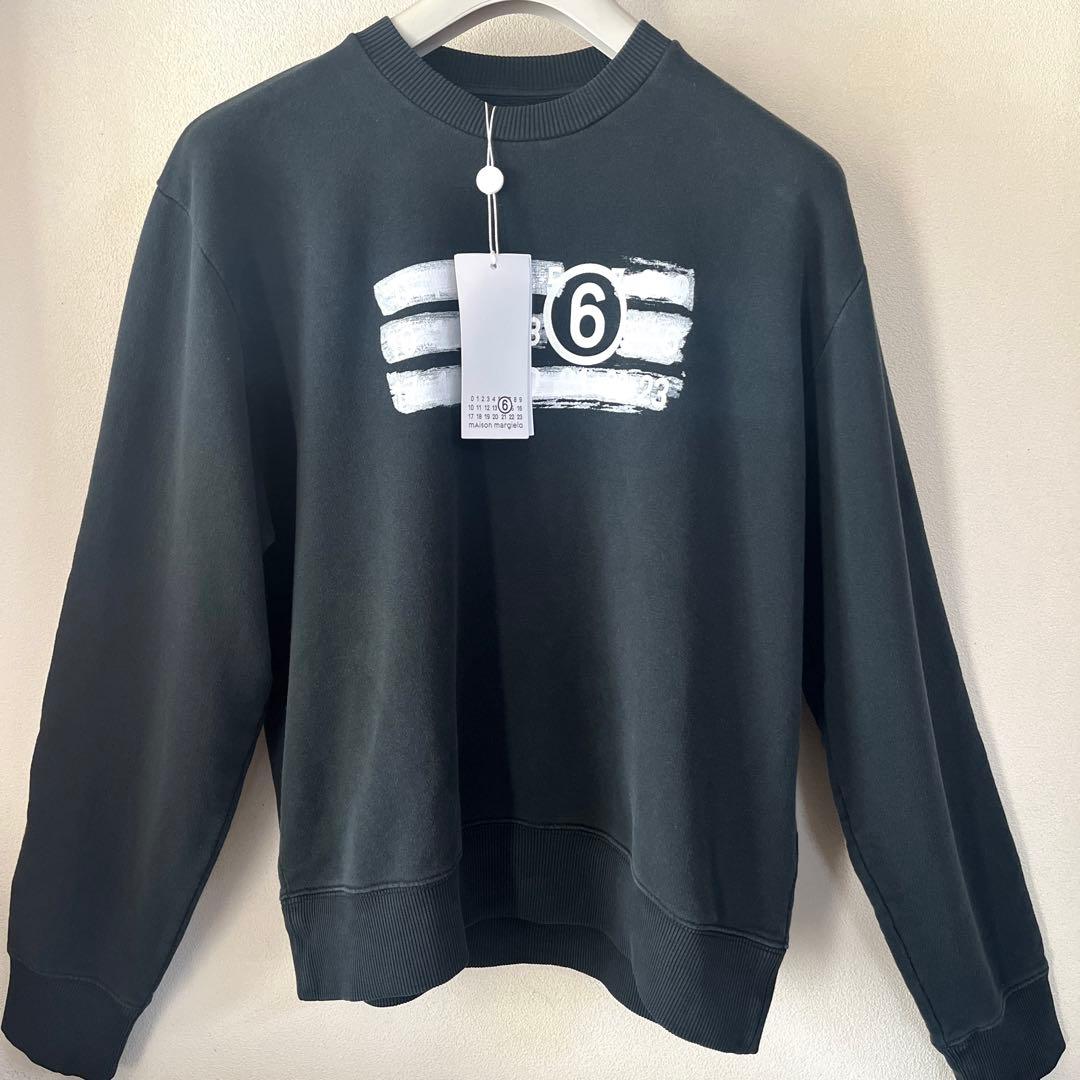 新品未使用 タグ付 MM6 メゾンマルジェラ ナンバリング スウェット S