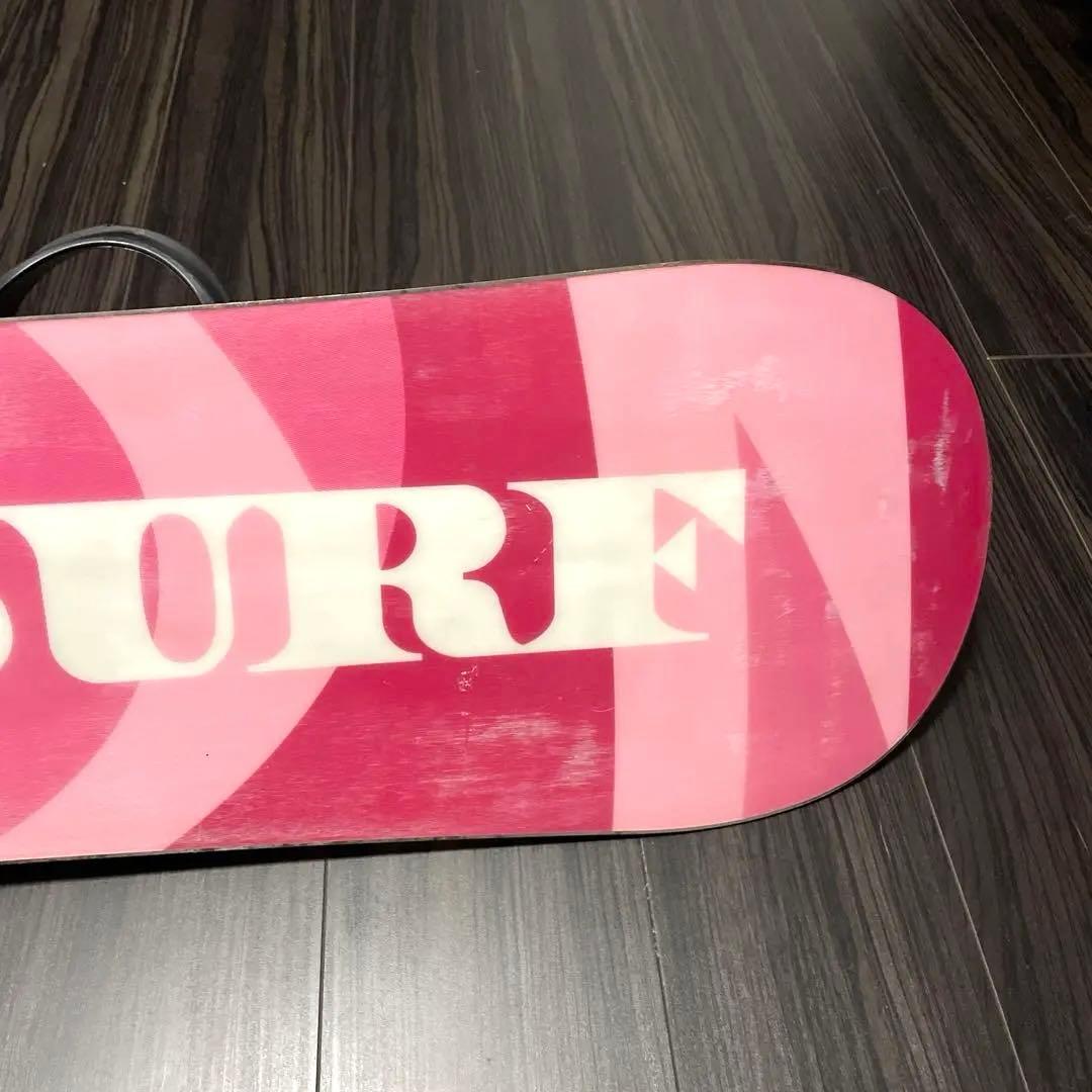 【COSMIC SURF】スノーボード 3点セット 136cm