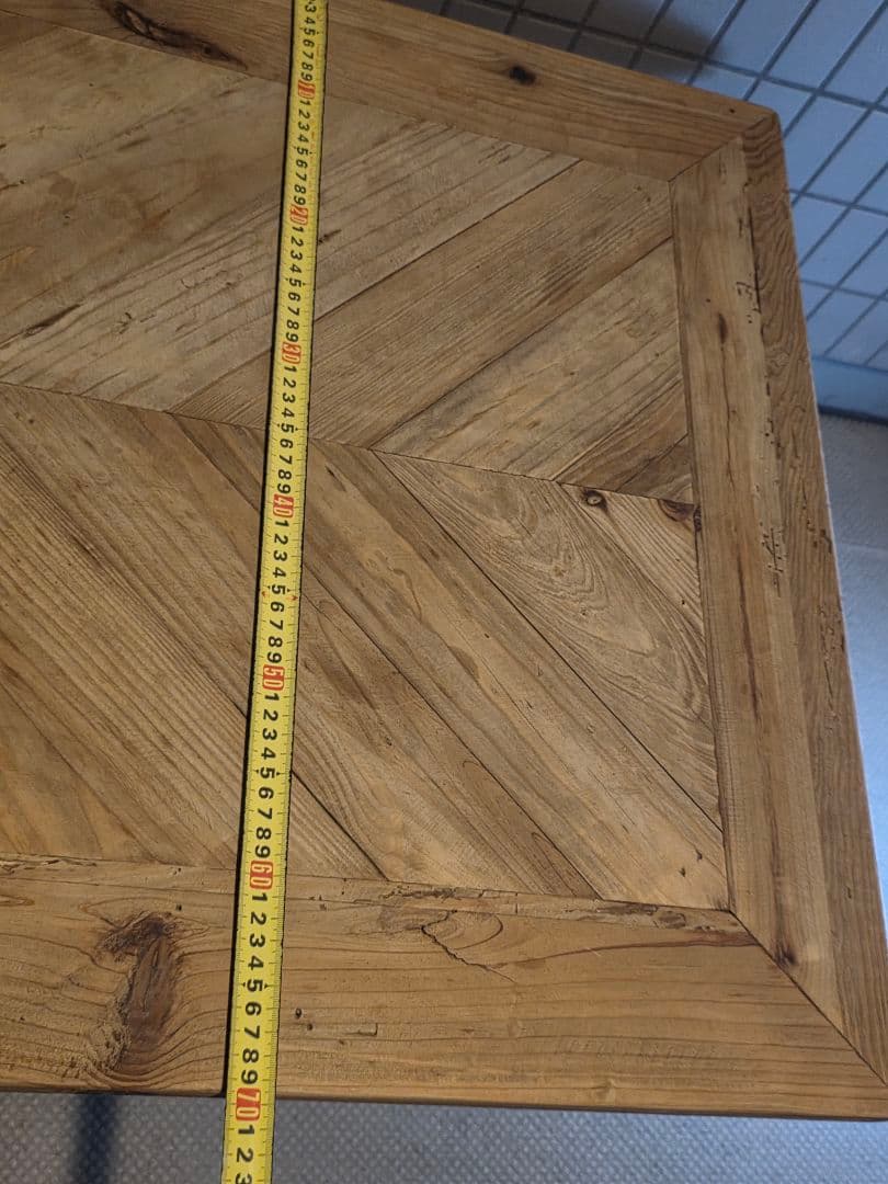 天然木 リビングテーブル ヴィンテージ調 センターテーブル ローテーブル お