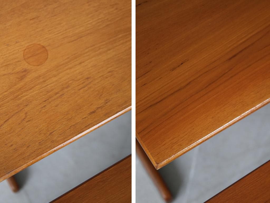 英国アンティーク木製ネストテーブル3台/収納式机/サイドテーブル(88-151)