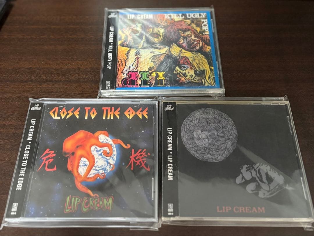 LIP CREAM／アルバム3枚セット