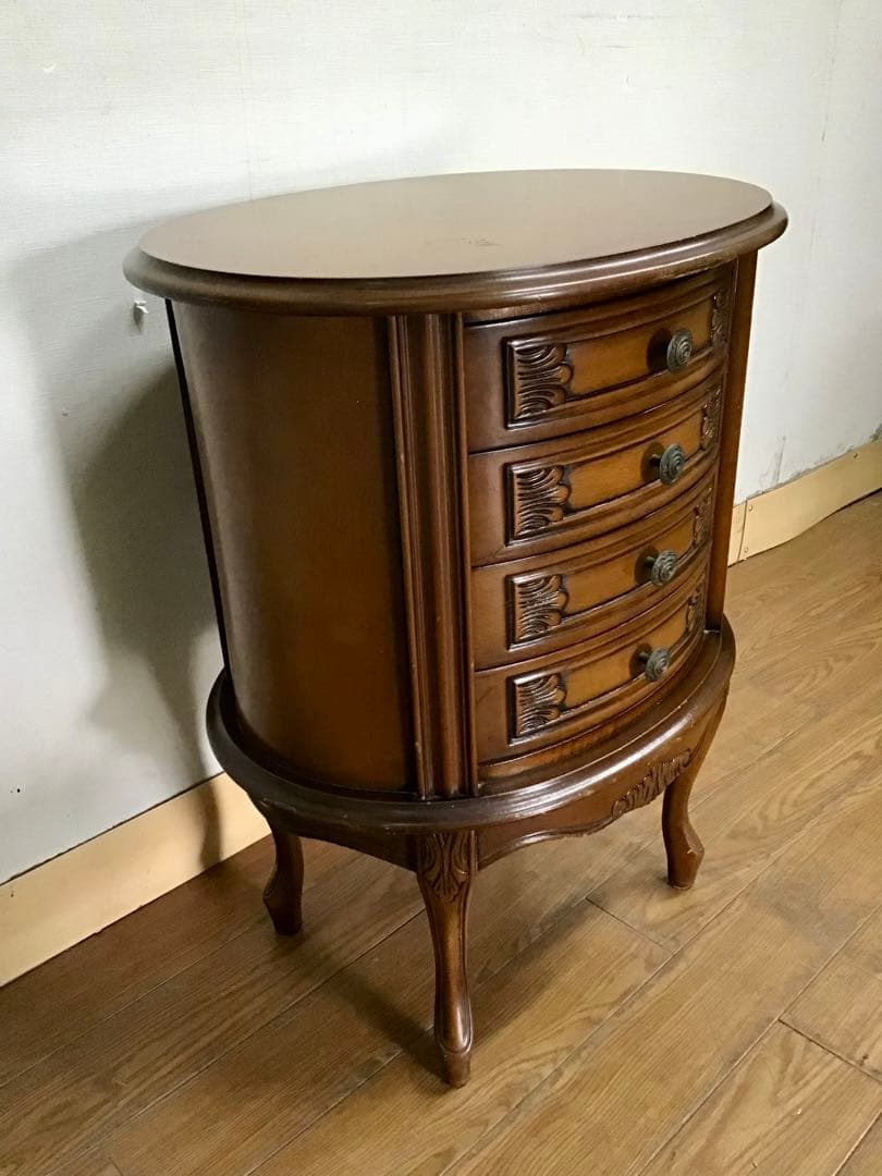 アンティーク☆管115☆イタリア製☆アンティーク☆ロココ調☆木製彫刻