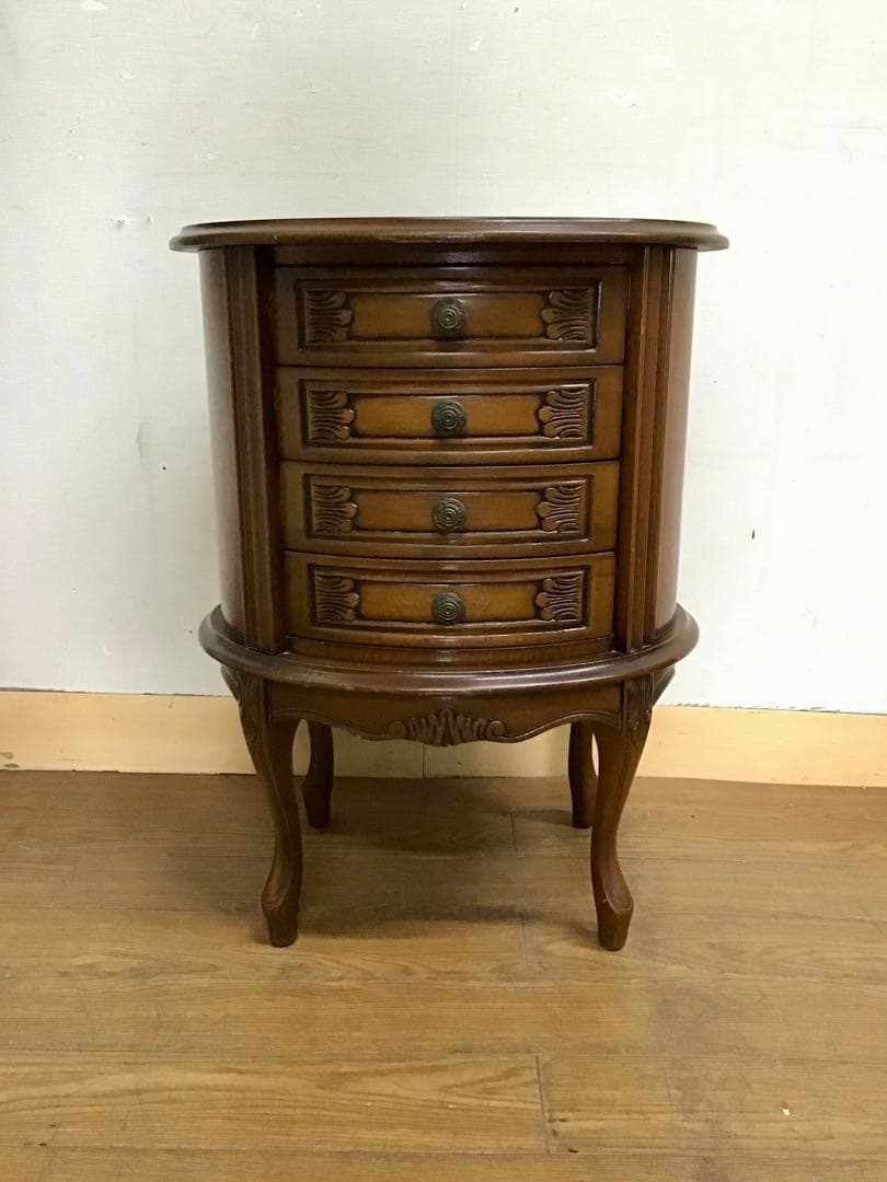 アンティーク☆管115☆イタリア製☆アンティーク☆ロココ調☆木製彫刻