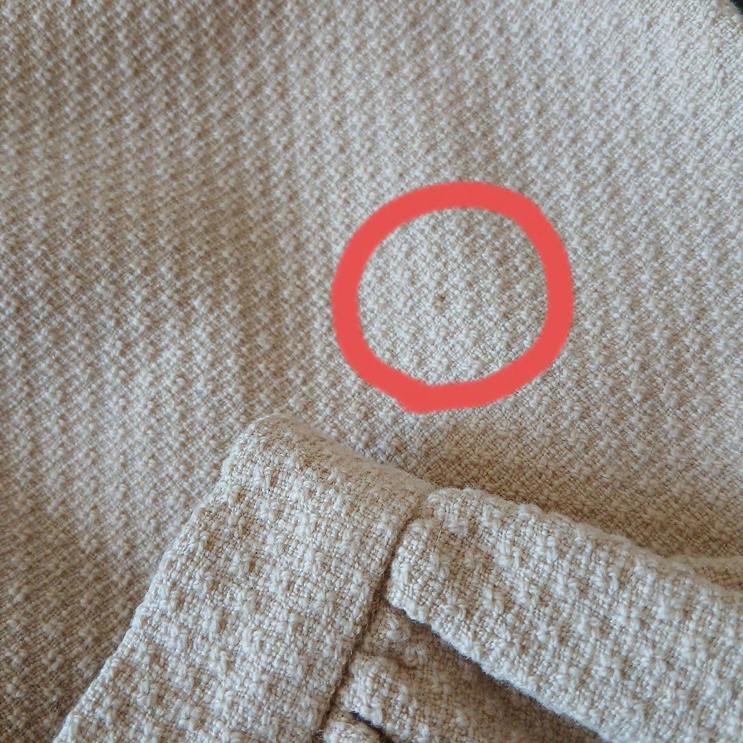 ストリートオルガン　コート ベージュ　花　刺繍