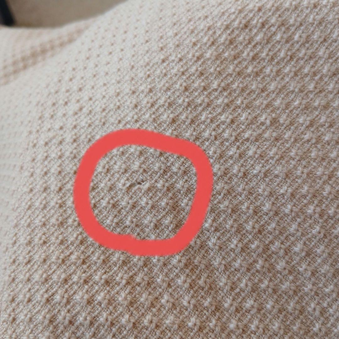 ストリートオルガン　コート ベージュ　花　刺繍