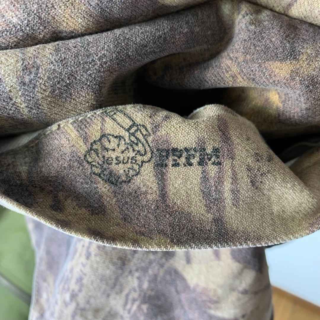 00s PPFM カバーオールワークジャケット L リアルツリー ドローコード