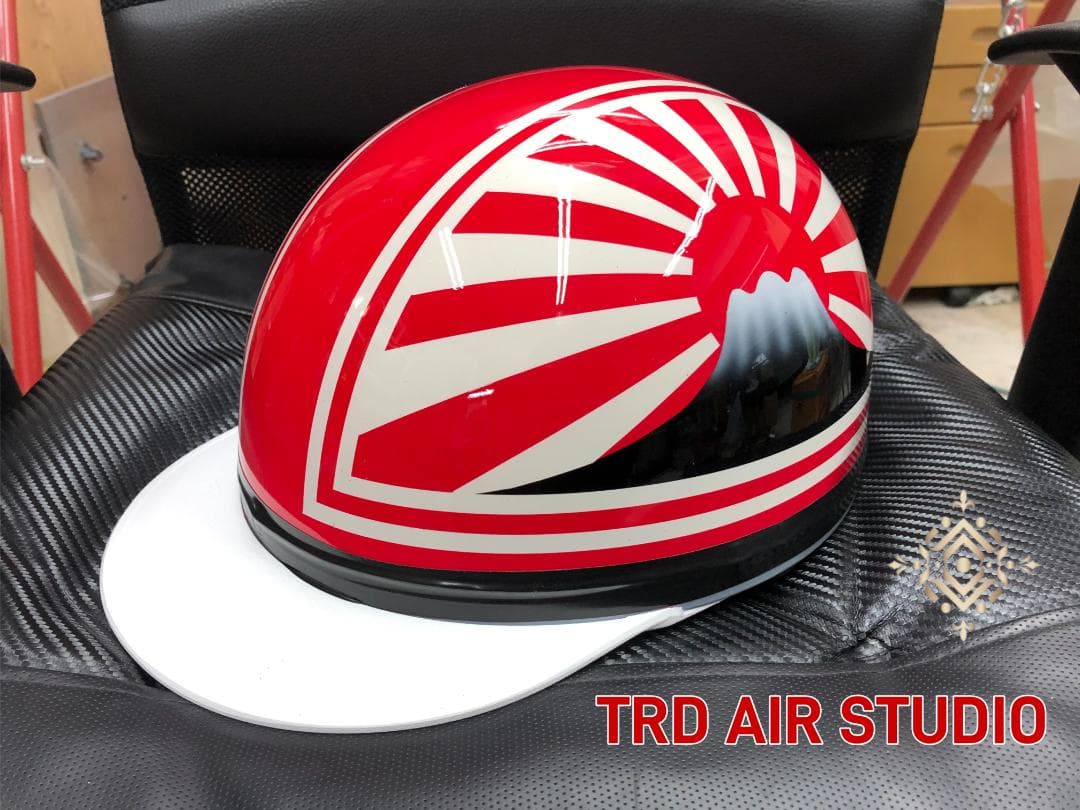 コルク半　カスタム　富士日章　三つボタン　赤白　高級クリヤ送料無料