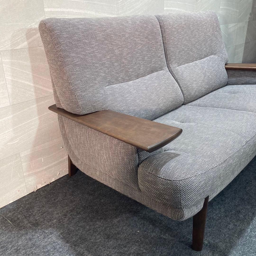 カリモク karimoku ソファUU25B2 2人掛けロング 2人d3384