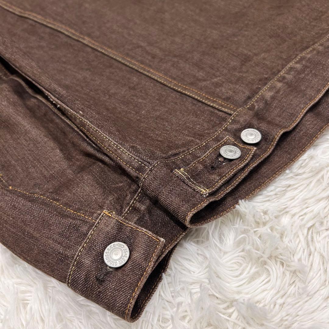希少色 Levi’s リーバイス 70505 デニムジャケット ブラウン 日本製