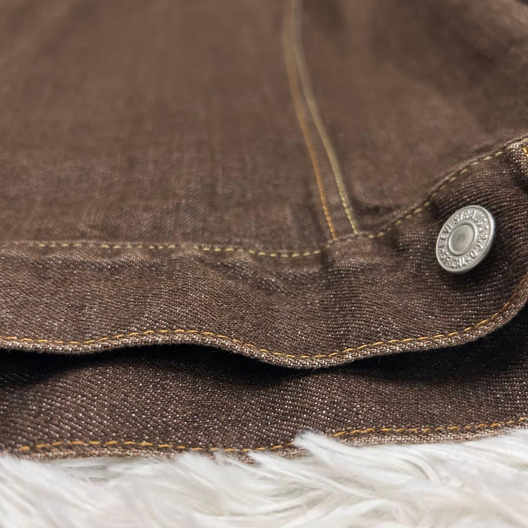 希少色 Levi’s リーバイス 70505 デニムジャケット ブラウン 日本製