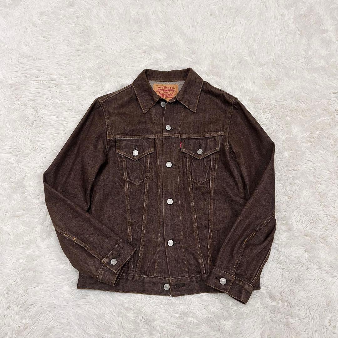 希少色 Levi’s リーバイス 70505 デニムジャケット ブラウン 日本製