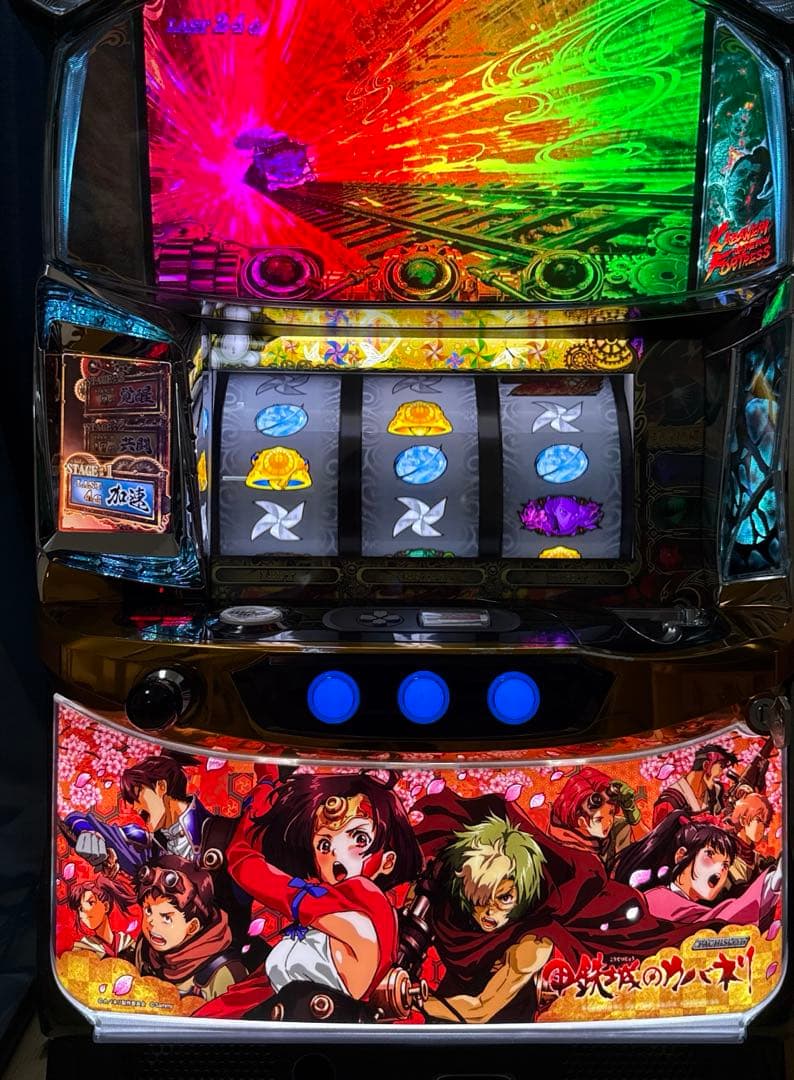 甲鉄城のカバネリ　全員集合パネル　実機　メダル不要機　オートプレイ対応