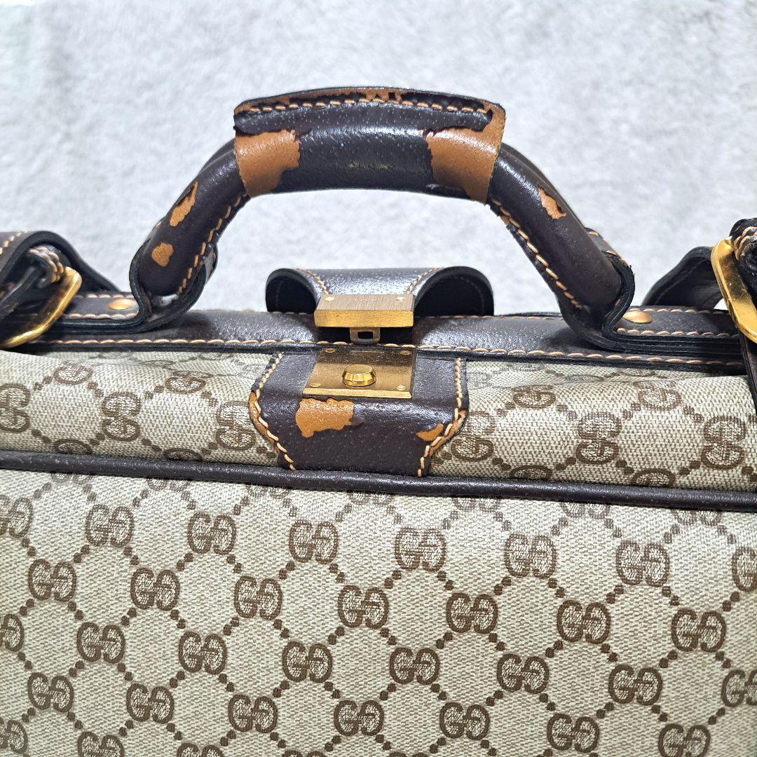 オールドグッチ GUCCI ヴィンテージ バッグ 旅行鞄 トランクケース