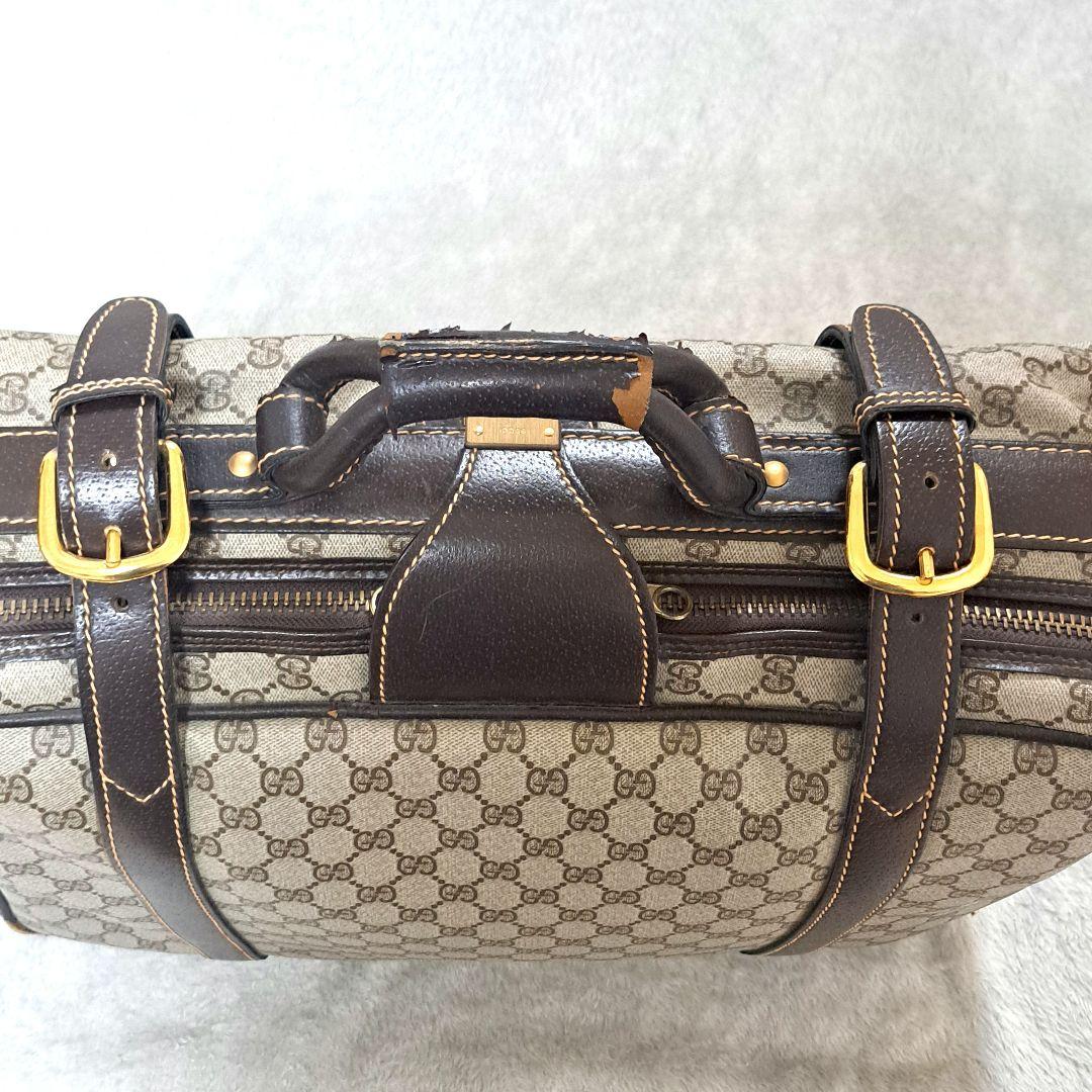 オールドグッチ GUCCI ヴィンテージ バッグ 旅行鞄 トランクケース