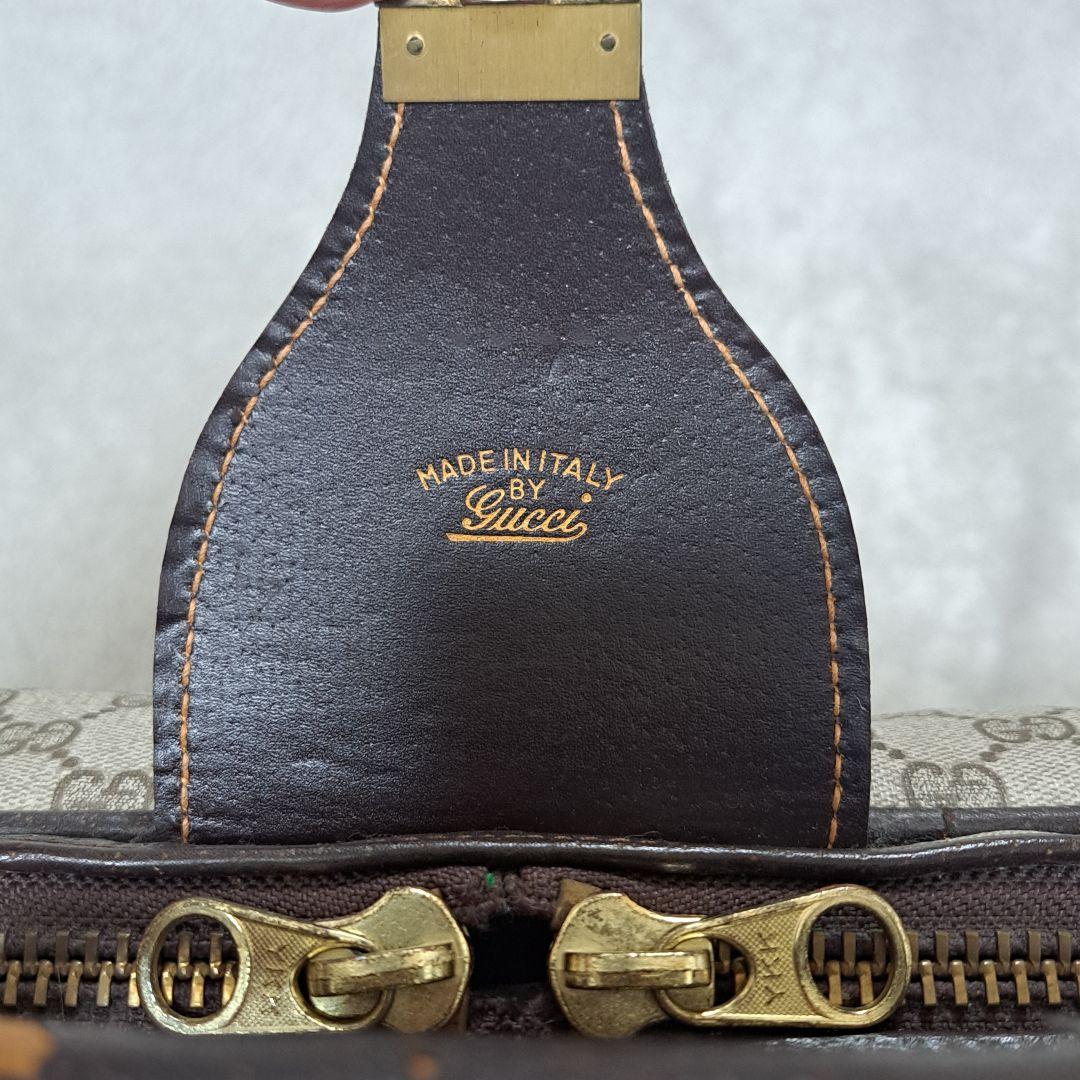 オールドグッチ GUCCI ヴィンテージ バッグ 旅行鞄 トランクケース
