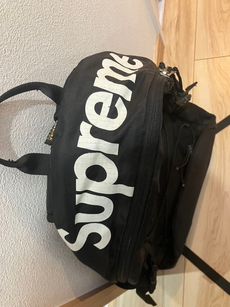 (ひまり)Supreme ブラック リュック・バックパック